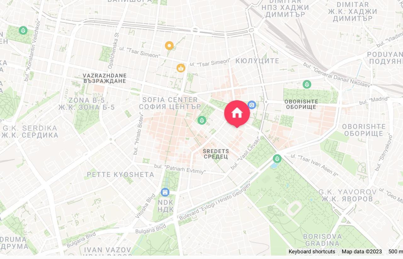 Top City Centre 1Br Apartment For 4 Guests & Fast Wifi Sofia Luaran gambar